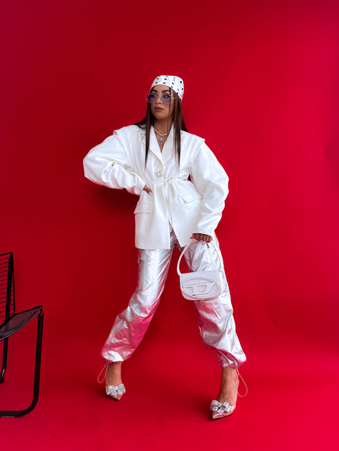 Jacket "NEW CODE V10308" - WHITE