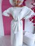 Tilla kleita + džemperis "DAILY SET" - BALTS