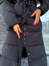 Long jacket "WINTER WEAR FC83" - BLACK