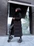 Long jacket "WINTER WEAR FC83" - BLACK