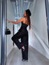Classic pants "SAME THING" K2272 - BLACK