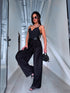 Classic pants "SAME THING" K2272 - BLACK