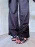 Classic pants "SAME THING" K2272 - BLACK