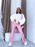 Knitted Sweater "CHOCOLATEY LOVE 245741" - Cream White