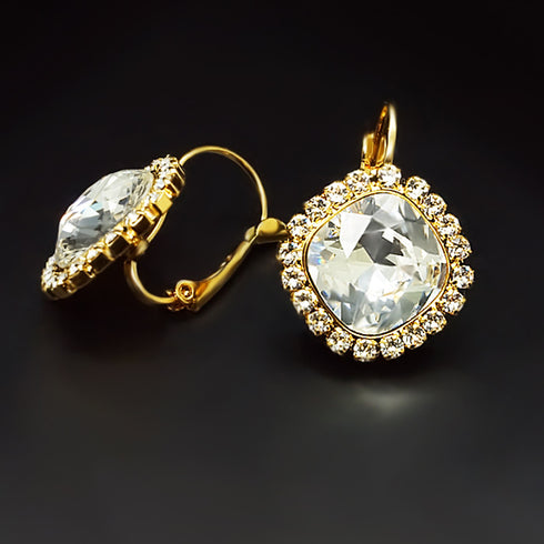 Auskari "Apžilbinošs Mirdzums III" ar Swarovski™ kristāliem