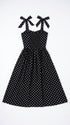 Suknelė "DOTTED CHARM" 1363 - JUODA