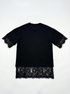 T-krekls "DOWN TO LACE" TS958 - Juodas