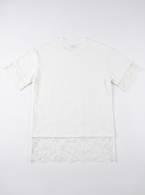 T-krekls "DOWN TO LACE" TS958 - BALTS