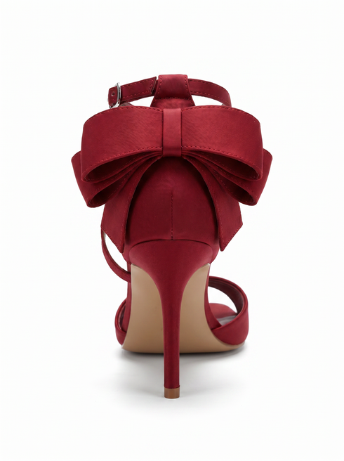 Bateliai "BOW HEELS" XB-206 - BORDO