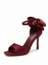 Bateliai "BOW HEELS" XB-206 - BORDO