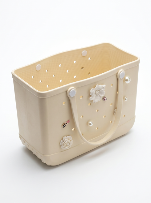 MAŽA rankinė "ACCESSORIES" - KREMINĖ BALTA
