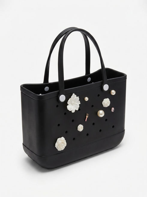 LIELĀ rankinė "ACCESSORIES" - JUODA