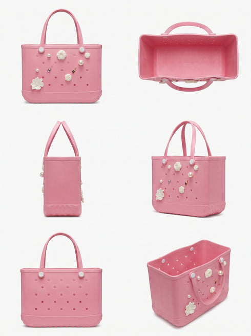 LIELĀ rankinė "ACCESSORIES" - ŠVELNI ROŽINĖ