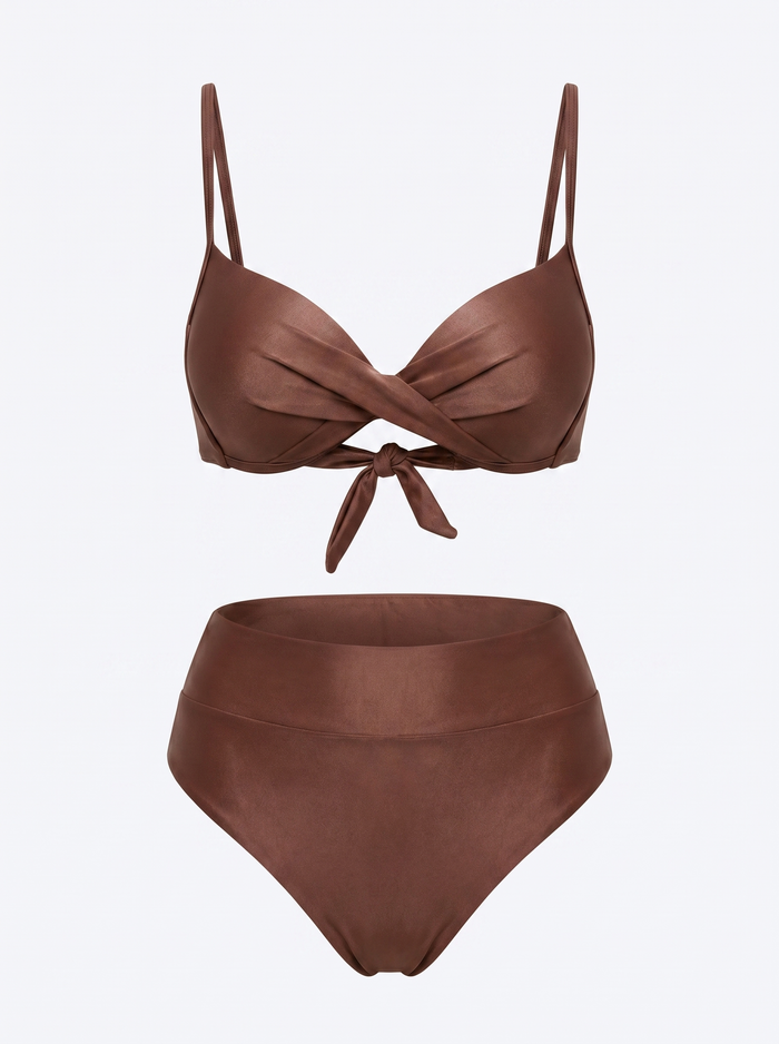 2-in-1 swimsuit "HOTTY SH0664" - BROWNISH