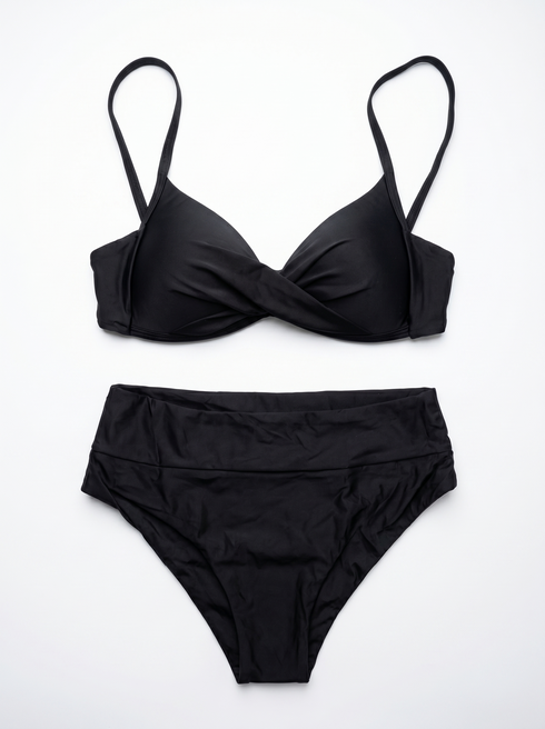 2in1 peldkostīms "HOTTY SH0664" - MELNS