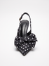 Kurpes "BUBBLES Y1331-1" - punktoti melnas