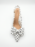 Kurpes "BUBBLES Y1331-1" - punktoti baltas