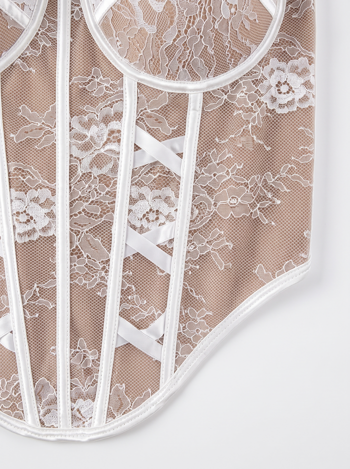Corset "NUDE ELEGANCE" 010 - BEIGE
