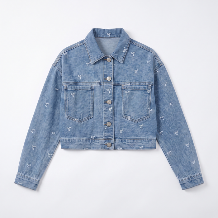 Džinsinis švarkas "DENIM DOLL" MG896 - MĖLYNA