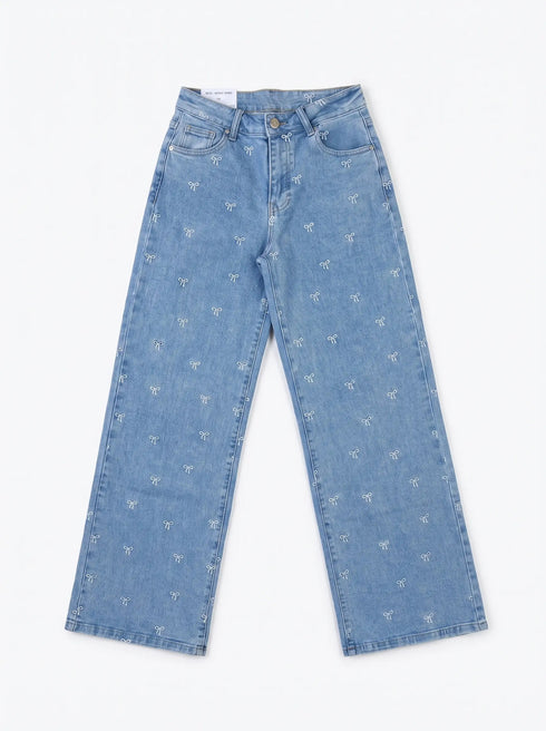 MID-RISE jeans "DENIM DOLL" MG898 - BLUE