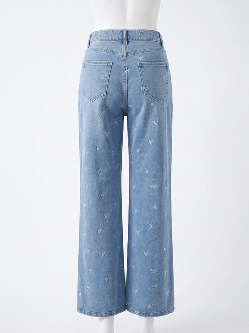 MID-RISE jeans "DENIM DOLL" MG898 - BLUE
