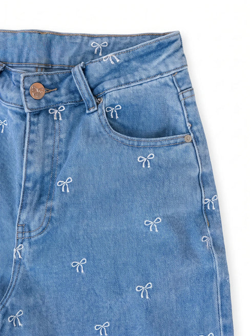 MID-RISE jeans "DENIM DOLL" MG898 - BLUE