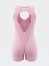 Fitted jumpsuit "I'M FIT" XY510 - SOFT PINK