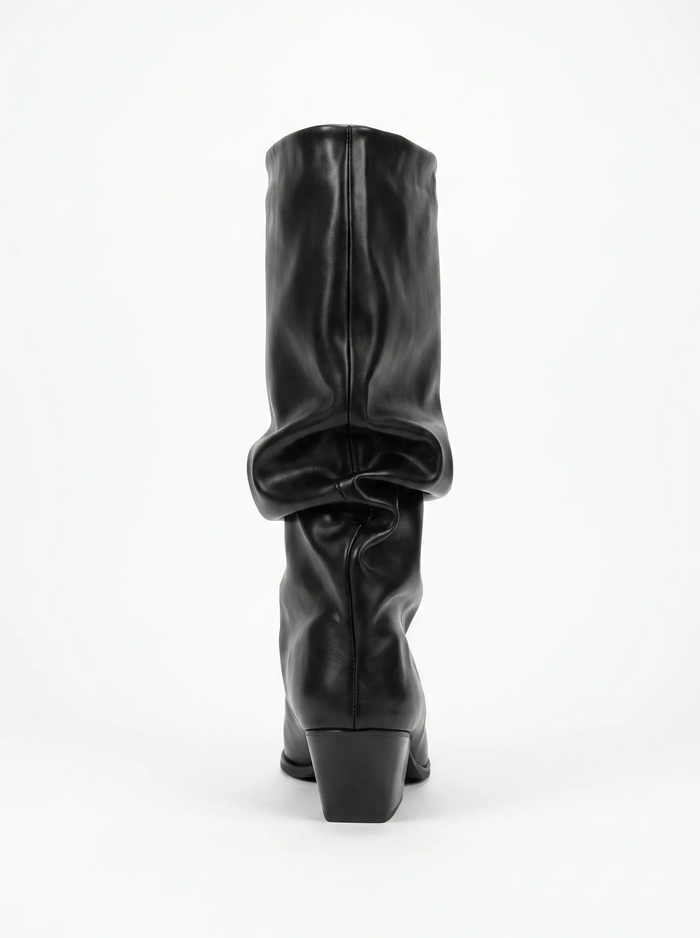 Mid-calf boots "CLASS" 2580A – BLACK