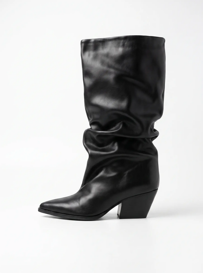 Mid-calf boots "CLASS" 2580A – BLACK