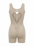 Fitted jumpsuit "I'M FIT" XY510 - BEIGE