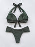 Peldkostīms "GREEN FORM SH0667" - ZAĻŠ