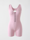Fitted jumpsuit "I'M FIT" XY510 - SOFT PINK