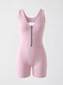 Fitted jumpsuit "I'M FIT" XY510 - SOFT PINK