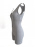 Fitted jumpsuit "I'M FIT" XY510 - GRAY