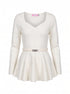Adīts tops + josta "DOLCE VITA 93019" - KRĒMBALTS