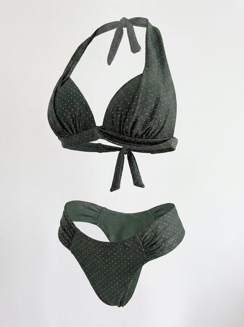 Peldkostīms "GREEN FORM SH0667" - ZAĻŠ