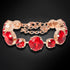 Bracelet "Light Siam" with Preciosa™ crystals