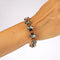 Bracelet "Vorteks (Nightfall)" with Preciosa™ crystals