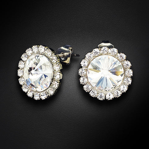 Earrings "Klaris X" with Preciosa™ crystals