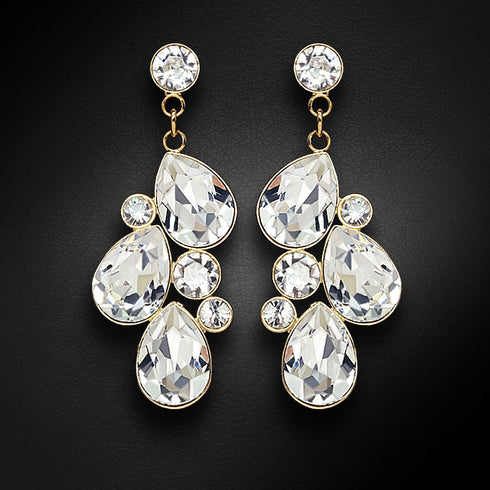 Auskarai "Fillori Burvība" su Preciosa™ kristalais