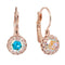 Earrings "Vintage (Aurora Borealis)" with Preciosa™ crystals