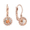 Earrings "Vintage (Golden Honey)" with Preciosa™ crystals