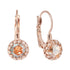 Earrings "Vintage (Golden Honey)" with Preciosa™ crystals