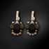Earrings "Crete (Jet)" with Preciosa™ crystals