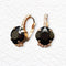 Earrings "Crete (Jet)" with Preciosa™ crystals