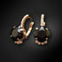 Earrings "Crete (Jet)" with Preciosa™ crystals