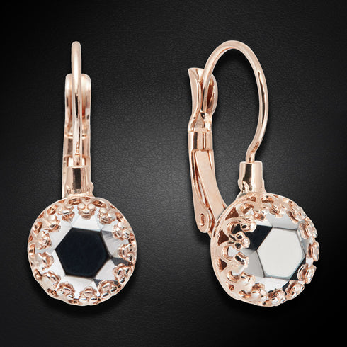 Earrings "Vintage (Labrador)" with Preciosa™ crystals