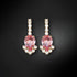 Earrings "Leonora II (Light Pink)" with Preciosa™ crystals
