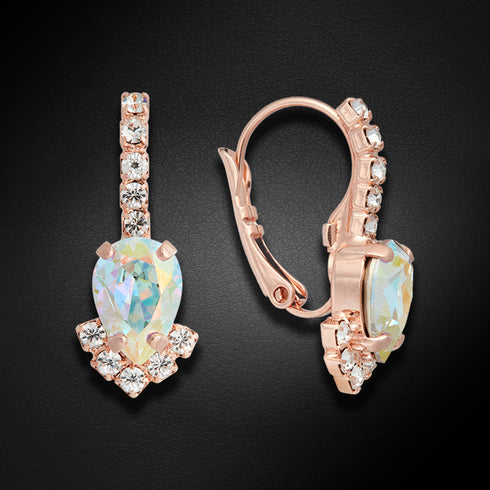 Set "Leonora II (Aurora Borealis)" with Preciosa™ crystals