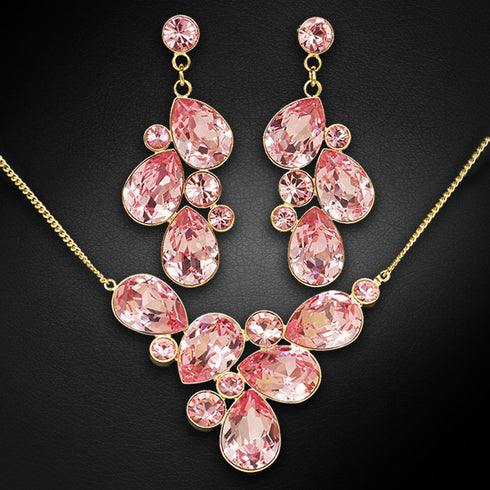 Set "Fillori Magic (Light Rose)" with Preciosa™ crystals